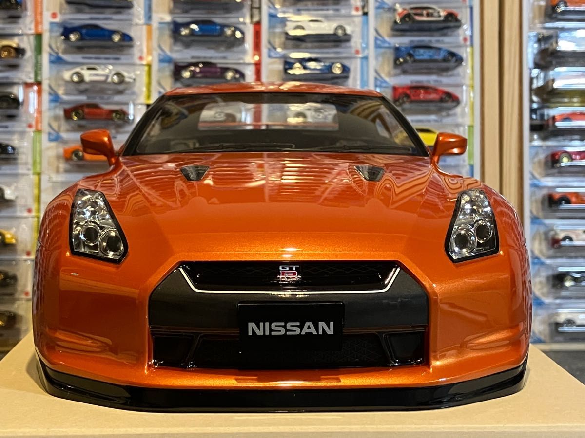 タミヤ ラジコン 日産GT-R メタリックオレンジ塗装済 タミヤ ラジコン 日産GT-R メタリックオレンジ塗装済