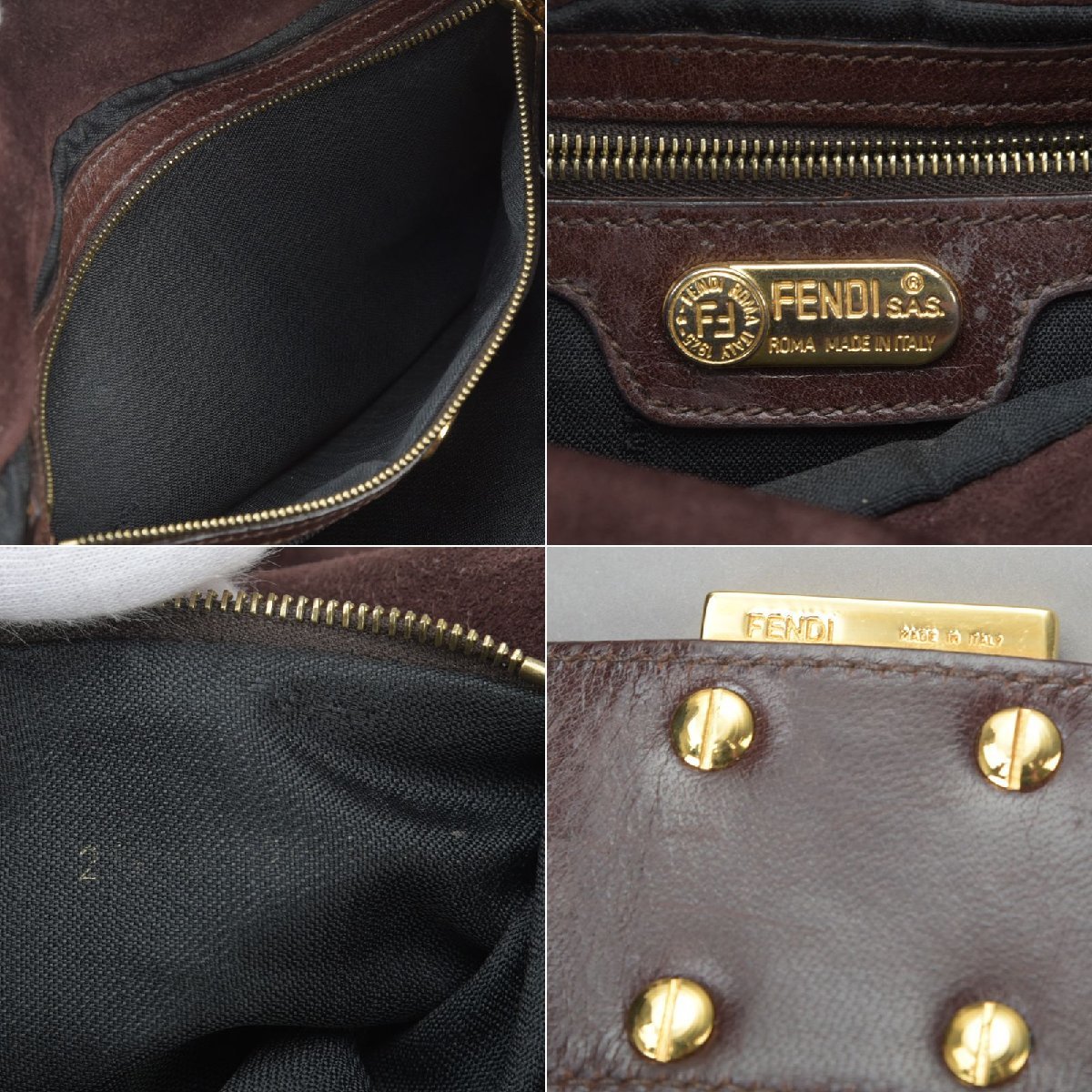 レア品 FENDI フェンディ マンマバケット ハンドバッグ ショルダー