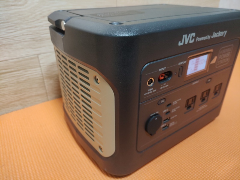 ほぼ新品 JVC ポータブル電源 BN-RB10-C 大容量1002Wh 定格出力1000W