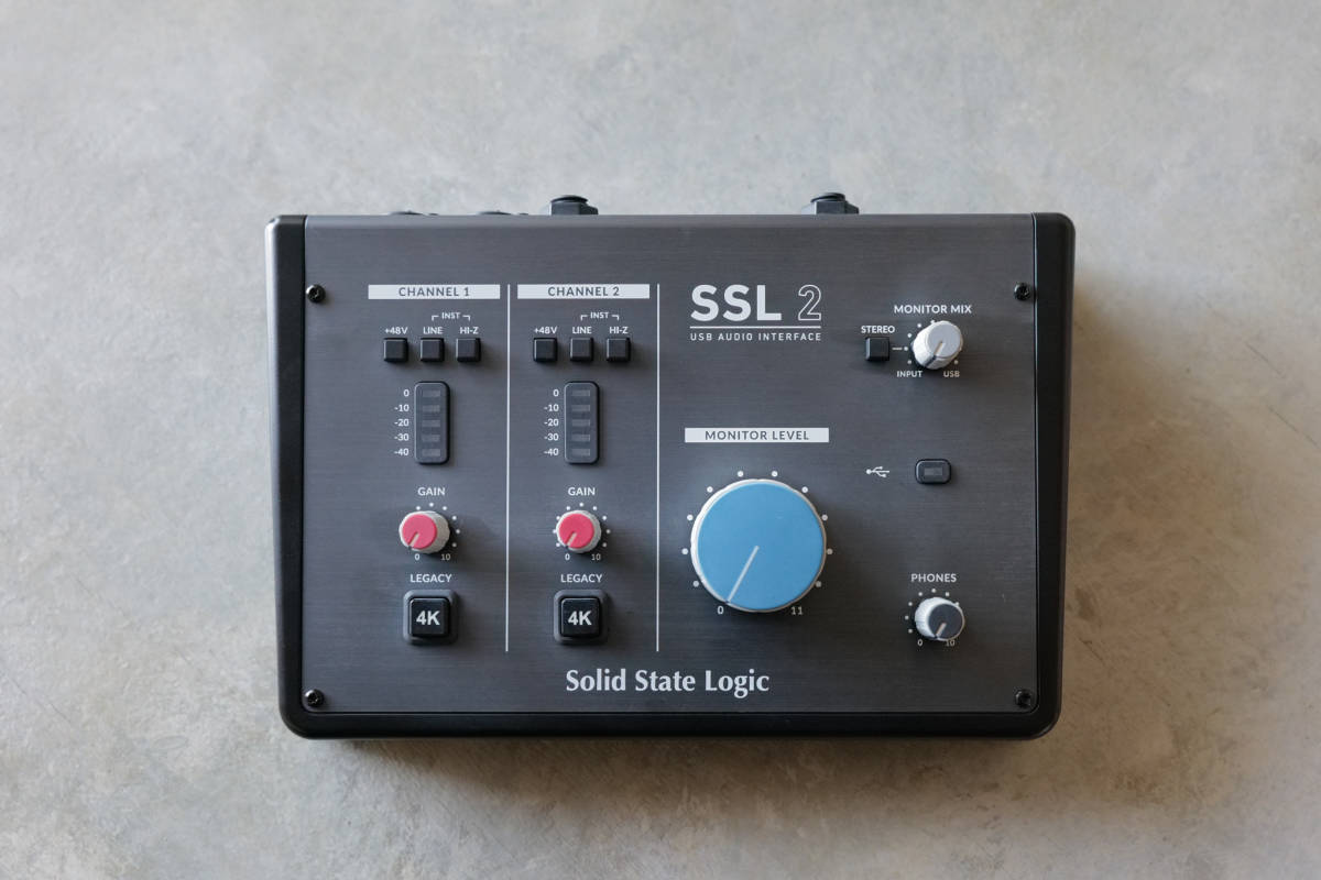 らしい】 【美品】Solid State Logic ソリッドステートロジック/SSL2
