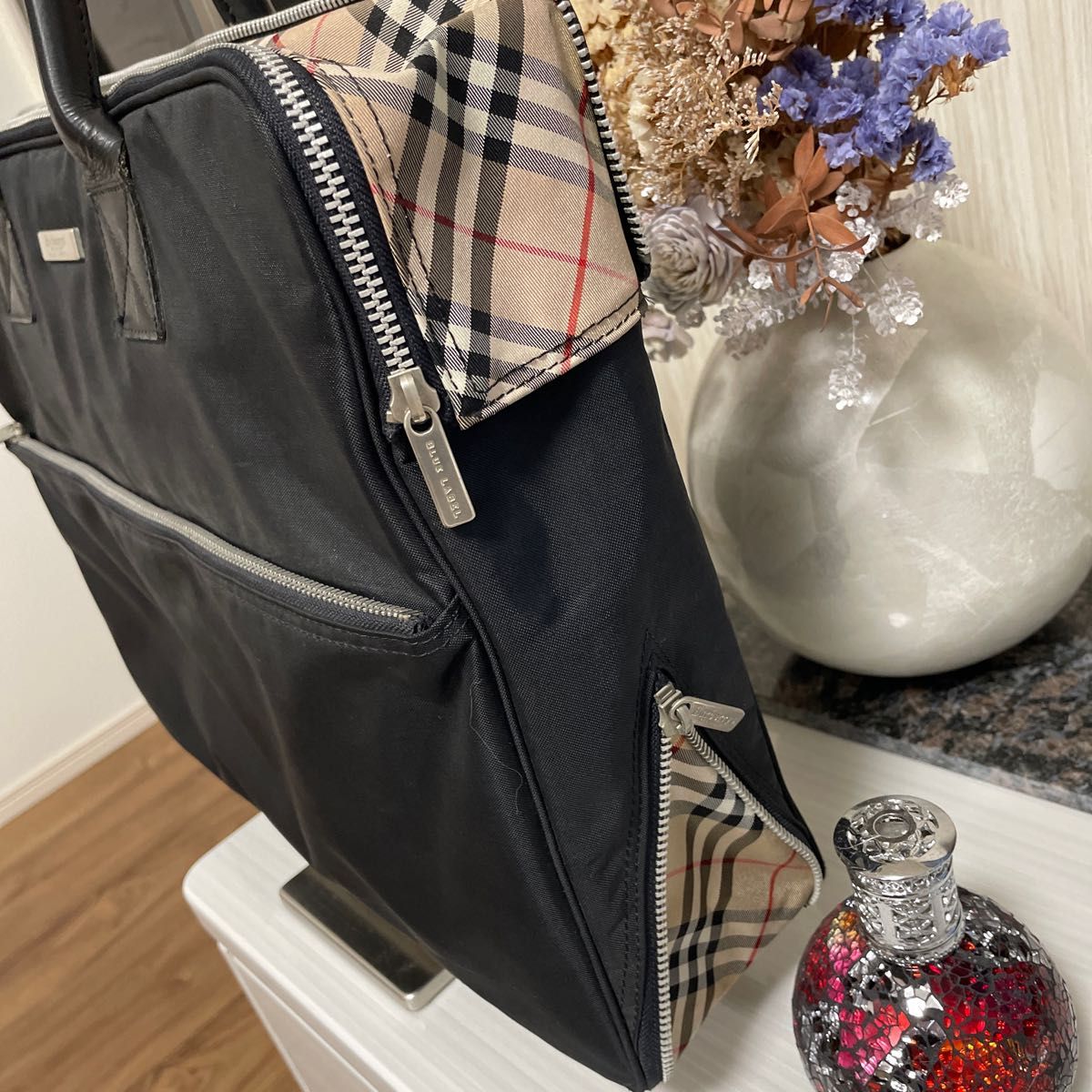 極美品 Burberry セカンドバッグ クラッチバッグ ノバチェック