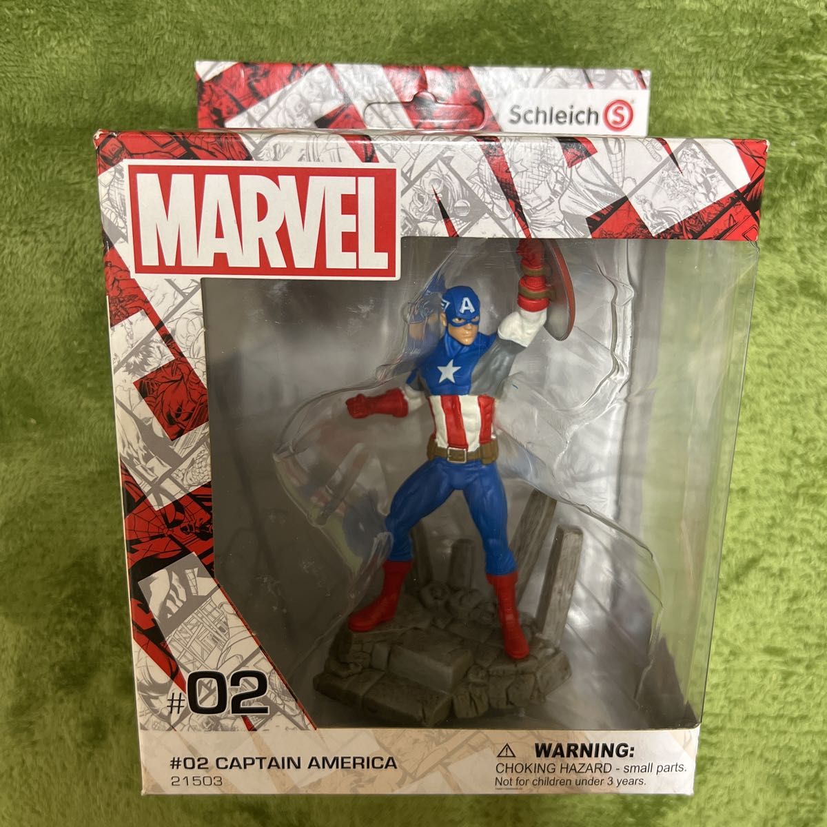 シュライヒ Schleich マーベル MARVEL キャプテン・アメリカ　アメコミ　フィギュア