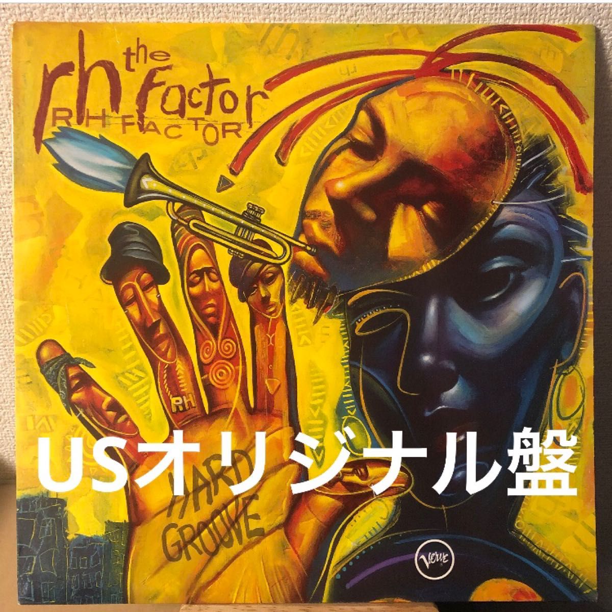 美品 超激レア Rh Factor Hard Groove 2LP 美品 超激レア Rh Factor Hard Groove 2LP