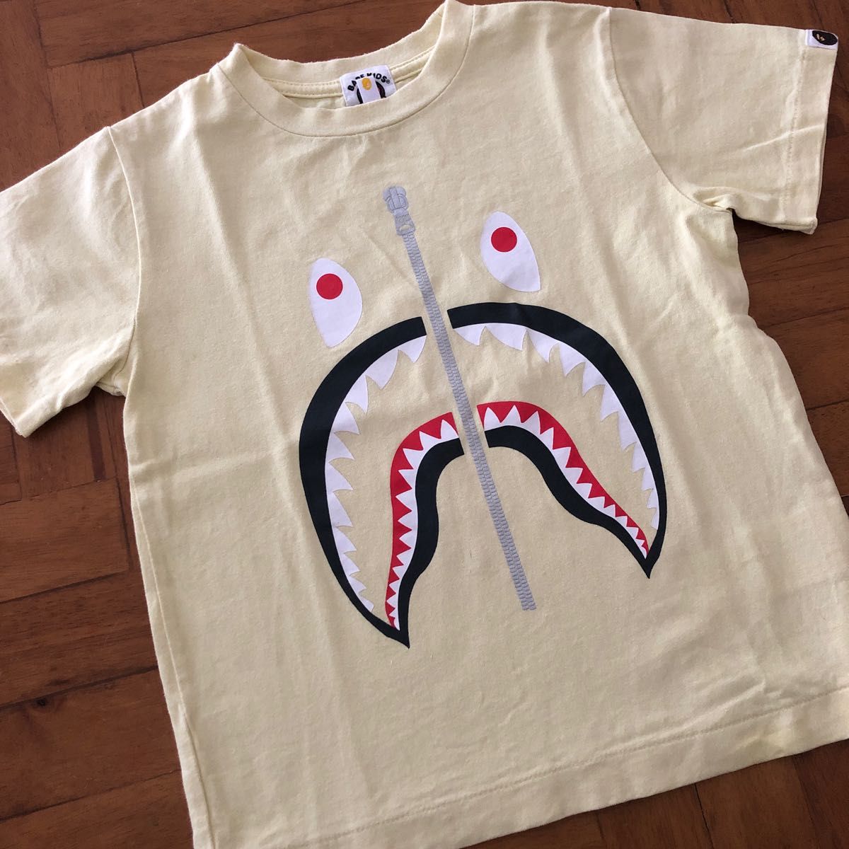 A BATHING APE KIDS BAPE エイプ キッズ 120センチ シャーク Tシャツ