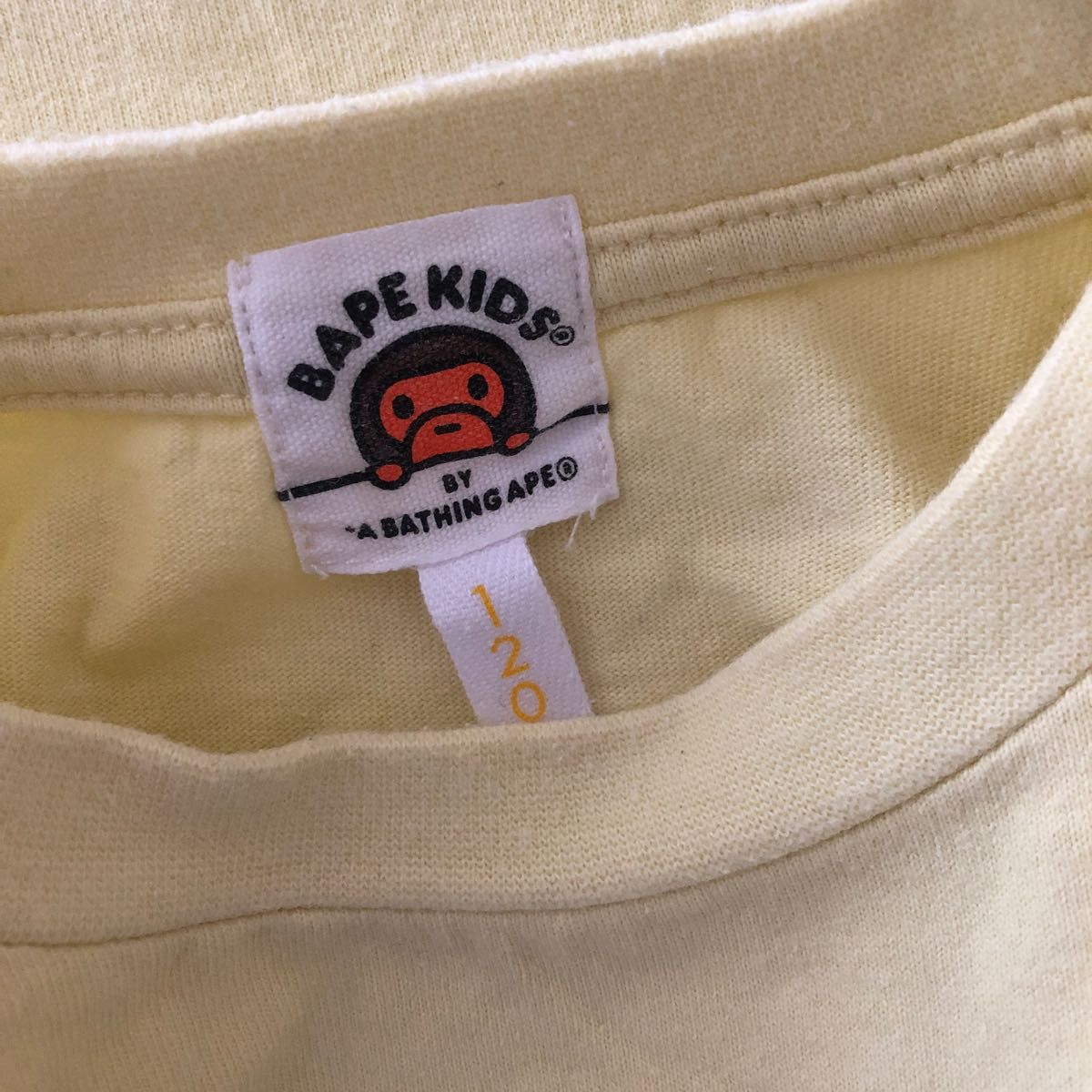A BATHING APE KIDS BAPE エイプ キッズ 120センチ シャーク Tシャツ