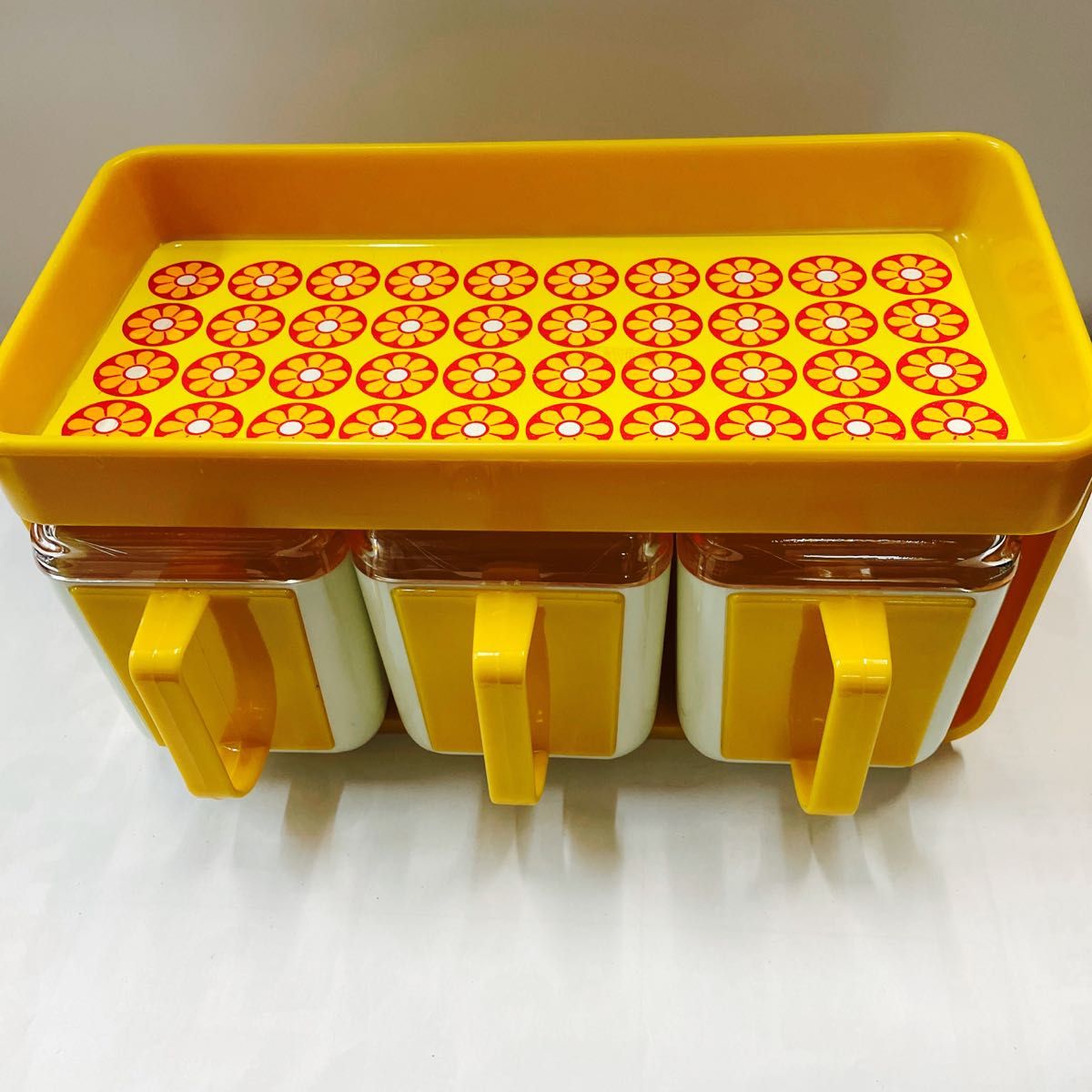調味料入れ 昭和 スチロール樹脂 レトロ 整理用具レトロポップ