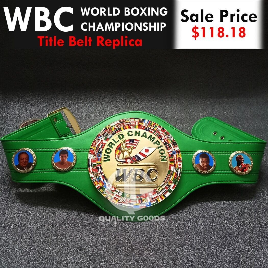 海外　限定品　送料込み ボクシング　WBC World Championship Boxing チャンピオン　優勝　ベルト　高品質　等身大サイズ　レプリカ 　13_画像1