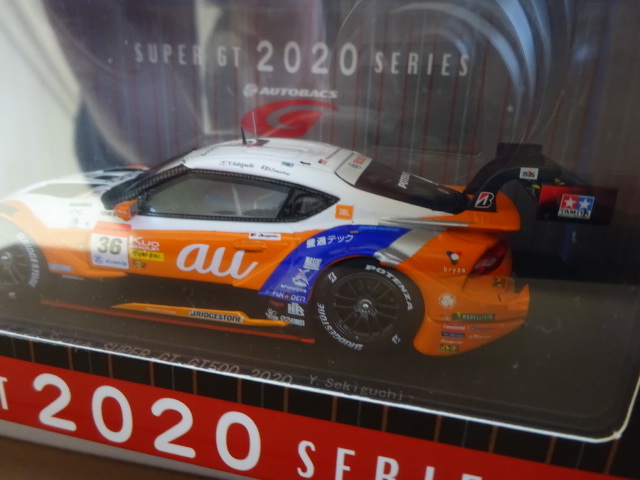 エブロ★EBBRO★1/43 SUPER GT GT500 2020 au TOM'S GR Supra No.36(45759)の画像4