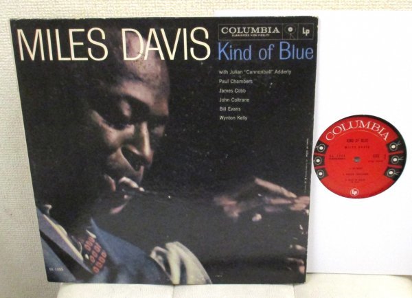 ☆彡 Miles Davis Kind Of Blue [ US '59 mono ORIGINAL Columbia CL 1355 ]LABELに,CBS表記なしの初版