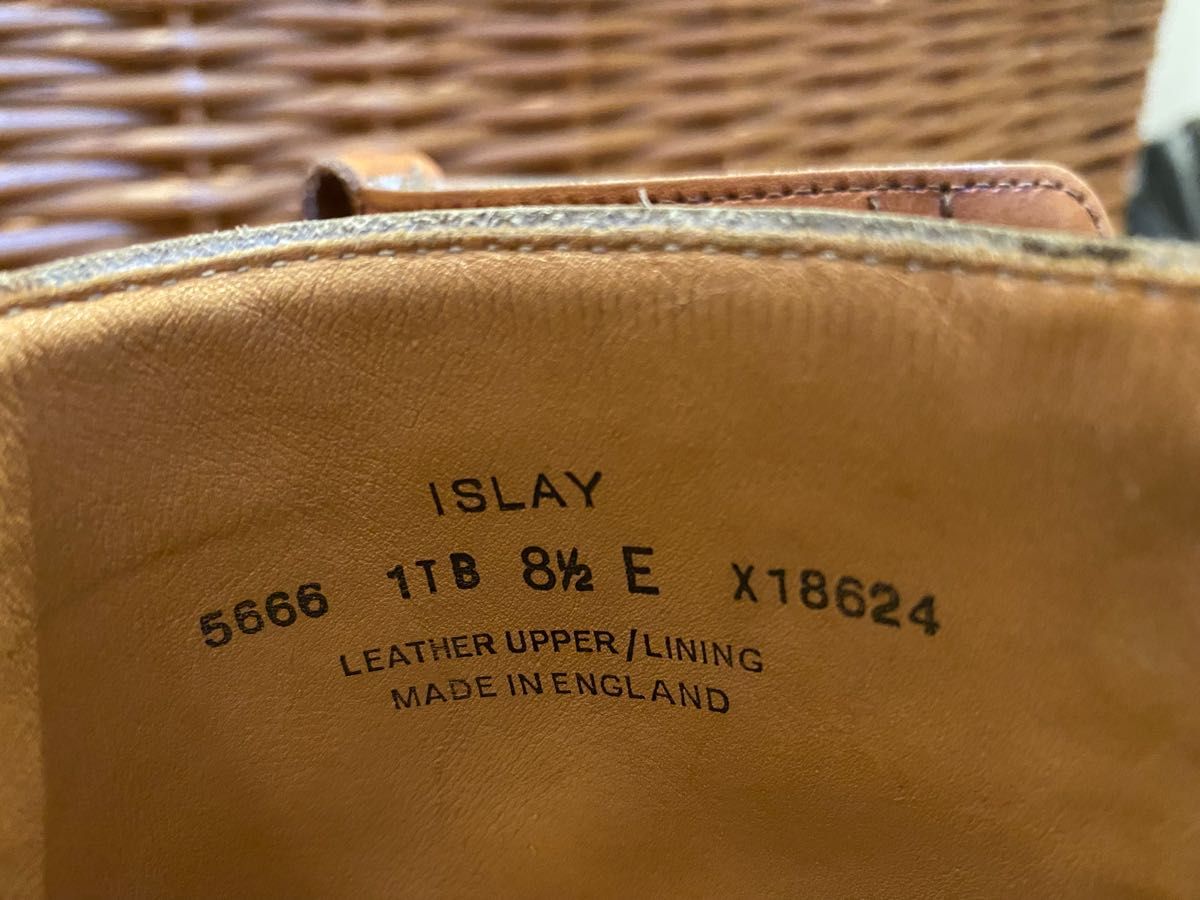 クロケット&ジョーンズ トレーディングポスト別注 ISLAY アイラ
