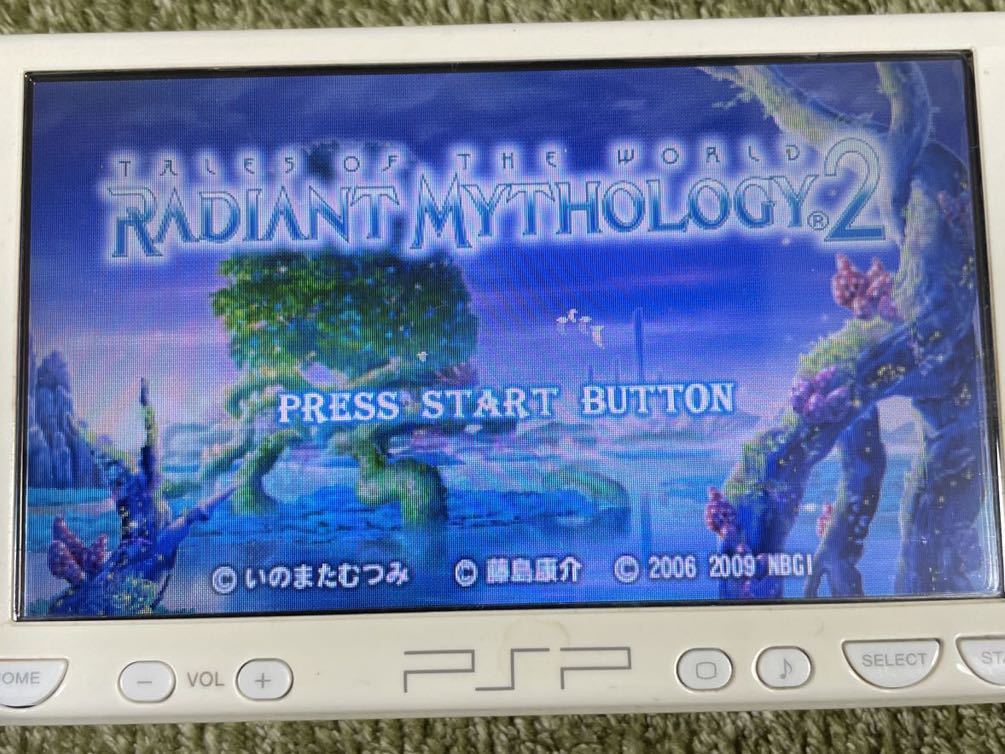 PSP ソフト レディアントマイソロジー2 なりきりダンジョンX テイルズオブバーサス VS. ファンタシースター 4本セット 即決 起動確認済_画像7