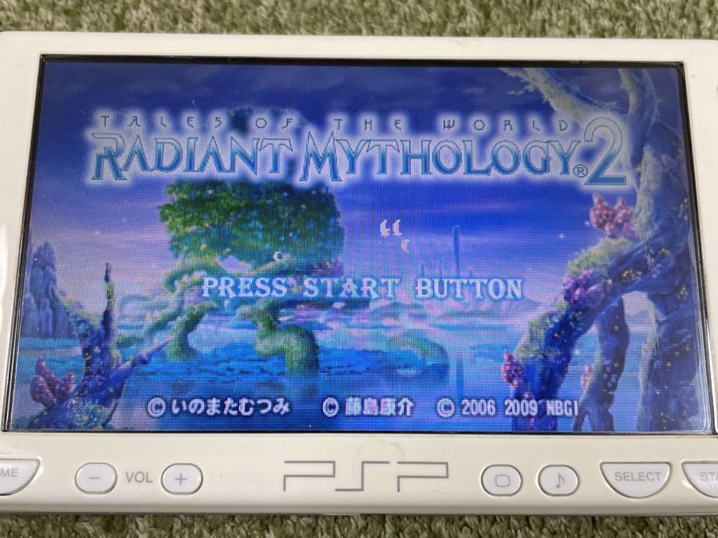 PSP ソフト テイルズ オブ ザ ワールド レディアントマイソロジー2  バーサス  ファンタジア なりきりダンジョンX 3本セット 起動確認済 