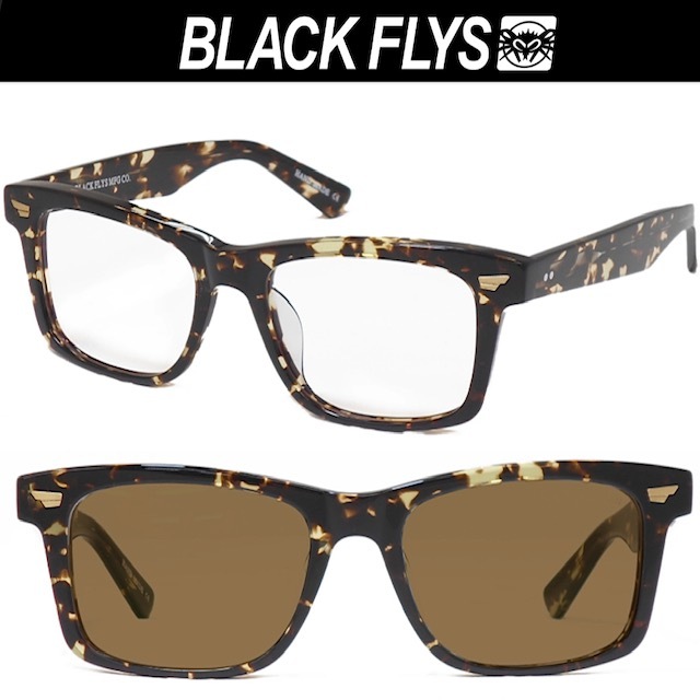 調光レンズ ブラックフライ FLY DAYTONA ベッコウ柄 HAVANA/BROWN PHOTOCHROMIC BlackFlys サングラス フライ デイトナ