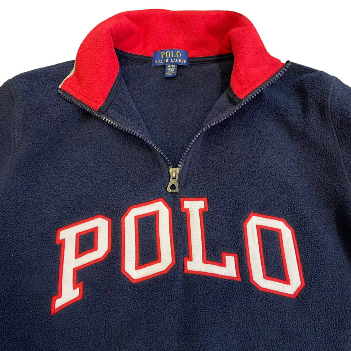 Polo Ralph Lauren フリース プルオーバー ジャケット XL(18-20