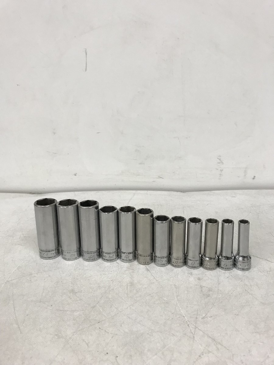 品】Snap-on 3/8ディープソケット SFSM ※12個セット ITIAZ3FU6SR0-