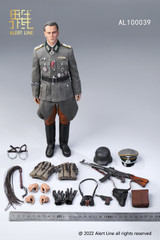 【 騎兵将校 】1/6ドールパーツ：Alertline 製：WWII ドイツ軍 騎兵将校（少尉）製服上下セット_この製品から取り出しました