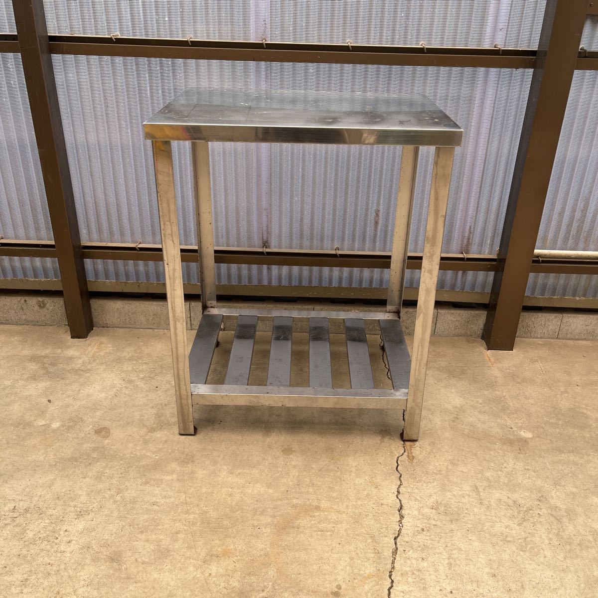 代購代標第一品牌-樂淘letao-ステンレス作業台W600×D450×H750mm 脚欠
