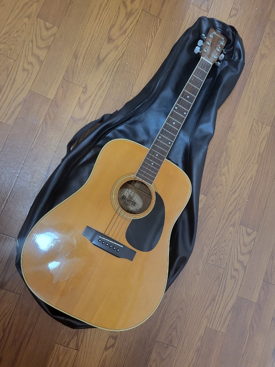 中古【 Morris 】Acoustic guitar W-25 モーリス アコースティック