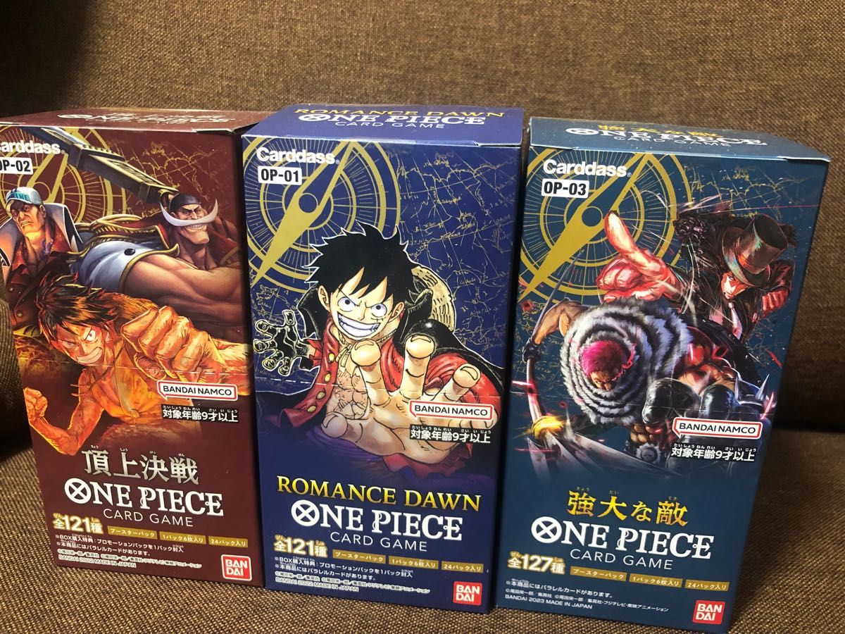 ROMANCE DAWN 頂上決戦 3BOXセット 新品未開封 販売直営 patsacres.com