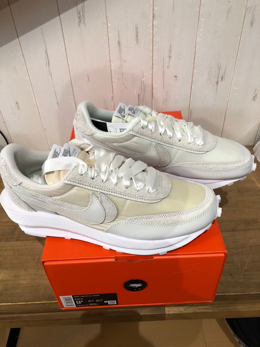 sacai × Nike LDV Waffle "Triple White"  サカイ NIKE  ワッフル トリプルホワイト