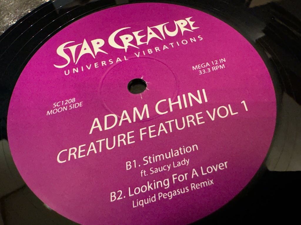 12”★Adam Chini / Creature Feature Vol 1 / ディスコ・ブギー！_画像2