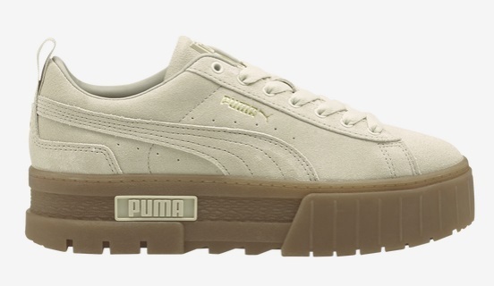 * abroad limitation *PUMA Mayze thickness bottom chewing gum sole! sneakers ( approximately 23.5cm)