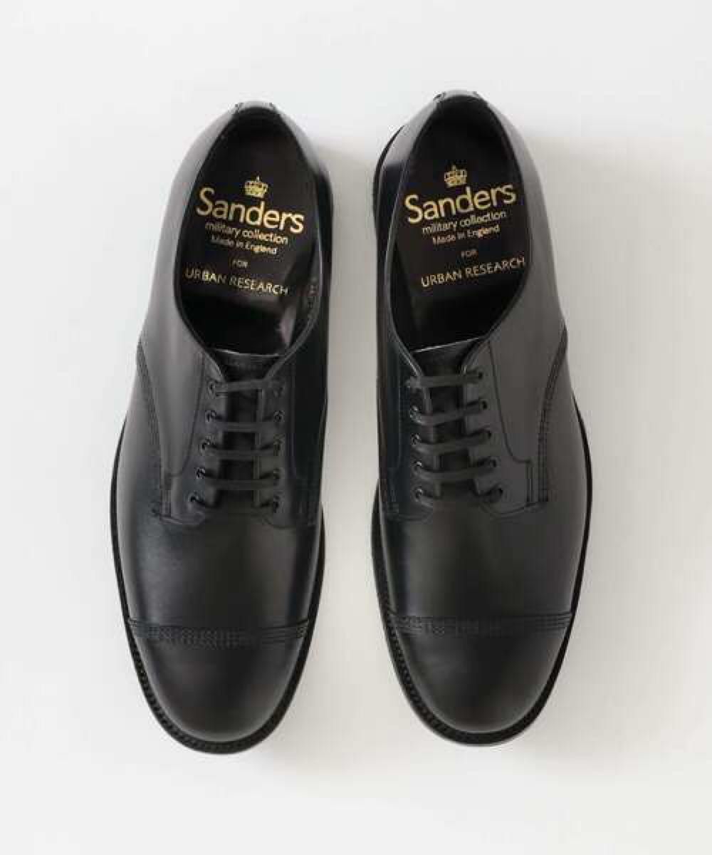 新品 別注 Sanders Military Derby Shoe サイズ7.5-