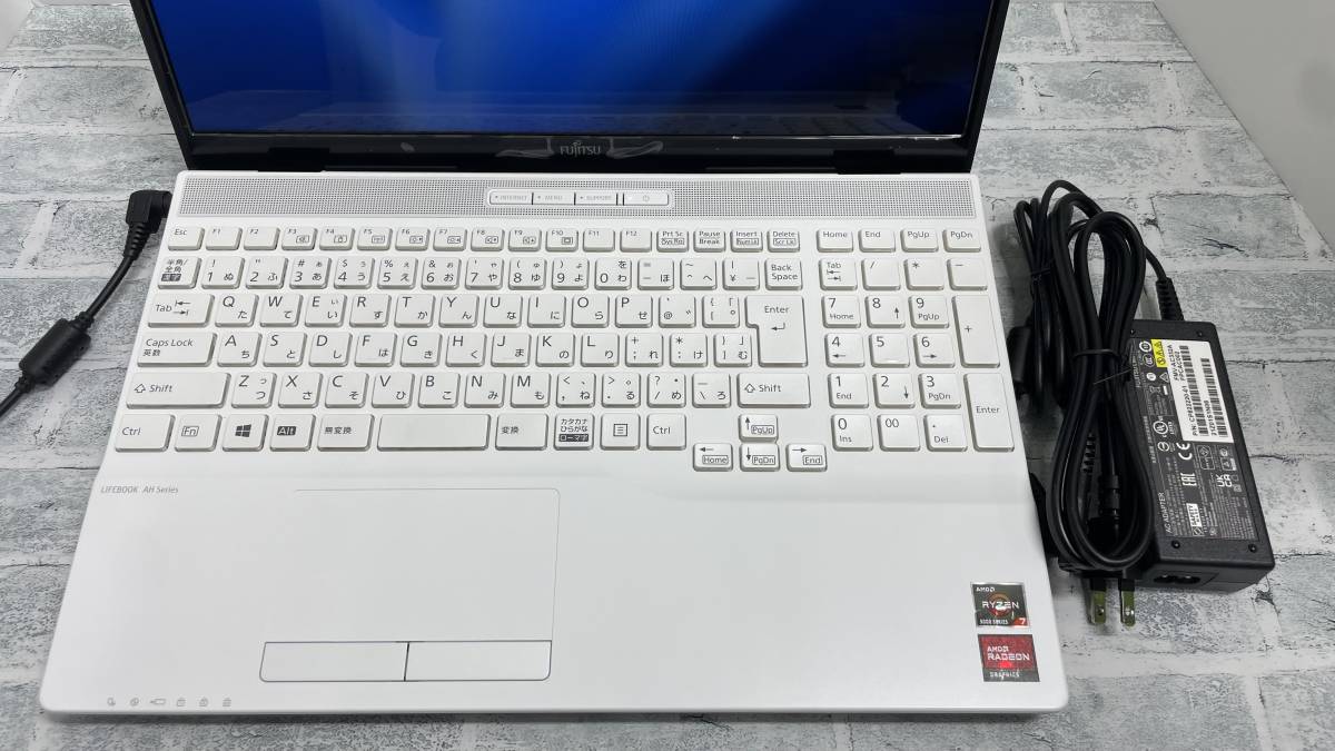 配送日指定可 富士通 LIFEBOOK AH50/F3 Ryzen 7 5700U /16GB - 通販