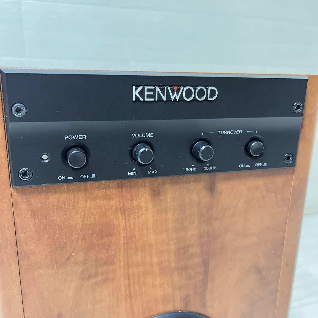 kenwood ケンウッド　アクティブサブウーファー　アンプ内蔵sw-508es