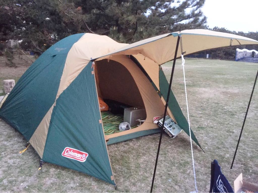 Coleman dome type tent BC CROSS DOME 270 camp coleman: Real Yahoo