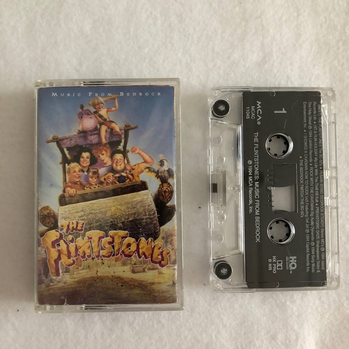 中古カセット The Flintstones フリントストーン/モダン石器時代 サントラ サウンドトラック MCA MCAC-11045 US盤 の画像1