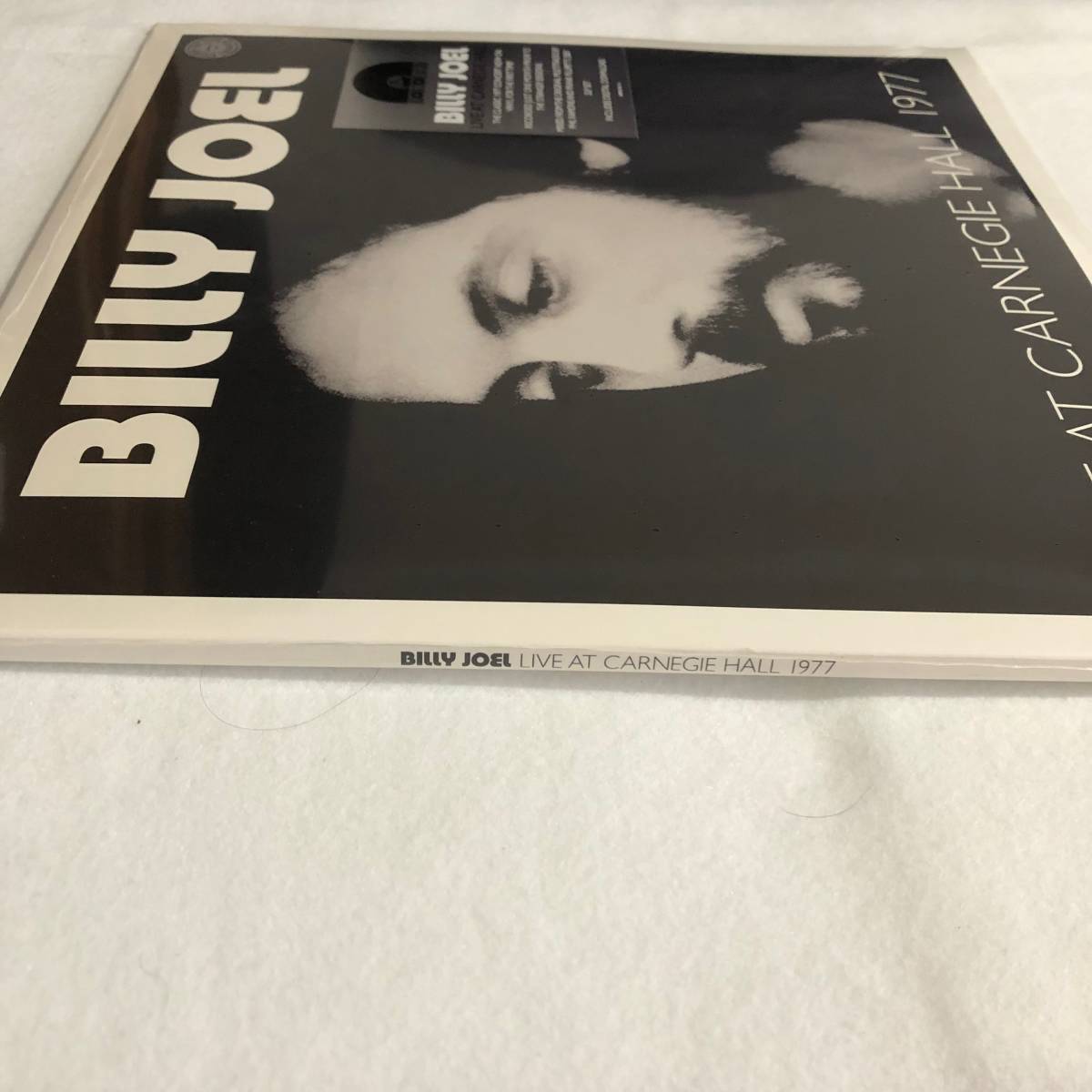 新品LPレコード Billy Joel Live At Carnegie Hall ビリー・ジョエル RSD レコードストアデイ EU盤 Legacy 88985374011_画像3