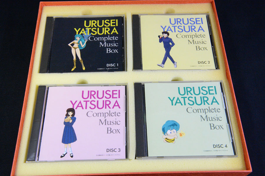 C143 использование высшее немного очень красивый товар collector товары долгосрочного хранения Urusei Yatsura Complete музыка box CD 15 шт. комплект 