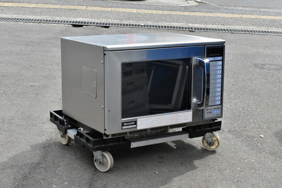 C122M シャープ 業務用 電子レンジ RE-6300P 1900W 単相200V 19L 15年