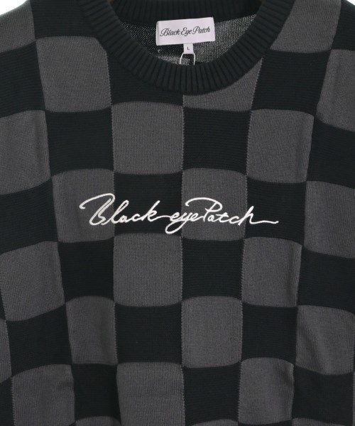 格安 EYE BLACK PATCH 中古 古着 ブラックアイパッチ メンズ ニット