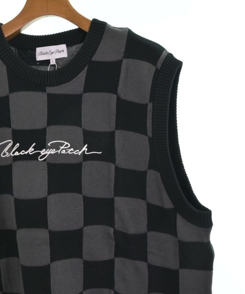 格安 EYE BLACK PATCH 中古 古着 ブラックアイパッチ メンズ ニット