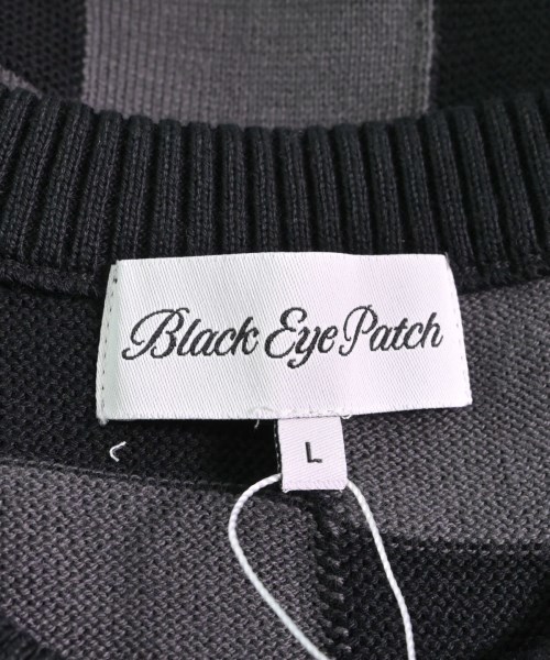格安 EYE BLACK PATCH 中古 古着 ブラックアイパッチ メンズ ニット
