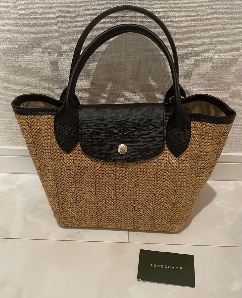 新品未使用　LONGCHAMP ルプリアージュネオ かごバッグ Sサイズ