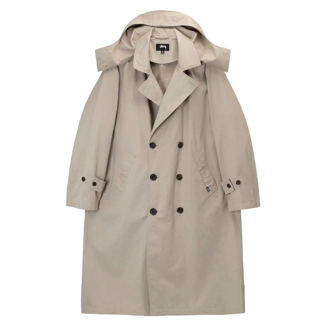 STUSSY SOLAR TRENCH COAT トレンチコート ステューシー | www