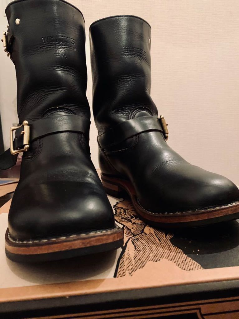 絶品】 美品 White's 4Q NOMAD 8インチ BLACK CX ホワイツ 4Q ノマド