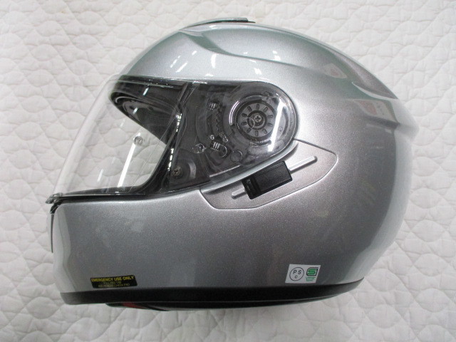 Mサイズ●SHOEI(ショウエイ) GT-Air フルフェイスヘルメット ライトシルバー●の画像1