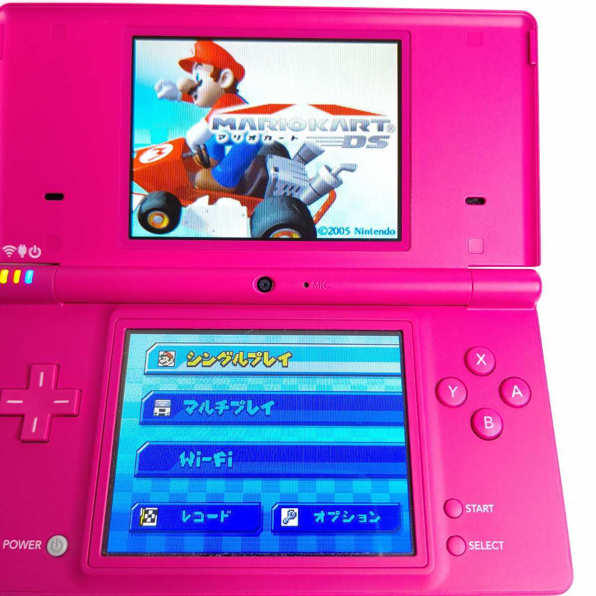 Nintendo　ニンテンドーDSi ピンク　極美品　本体　タッチペン_画像9