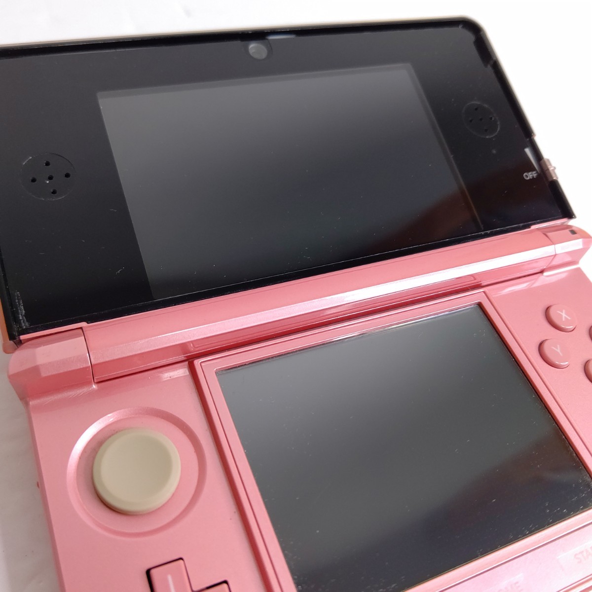 Nintendo ニンテンドー3DS ミスティピンク 画面極美品 本体 ペン