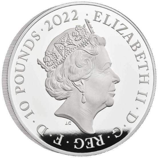 2022年 イギリス 英国君主 ヘンリー7世 10ポンド 5オンス プルーフ 銀貨 5oz NGC PF70 ULTRA CAMEO First  Releases アンティークコイン