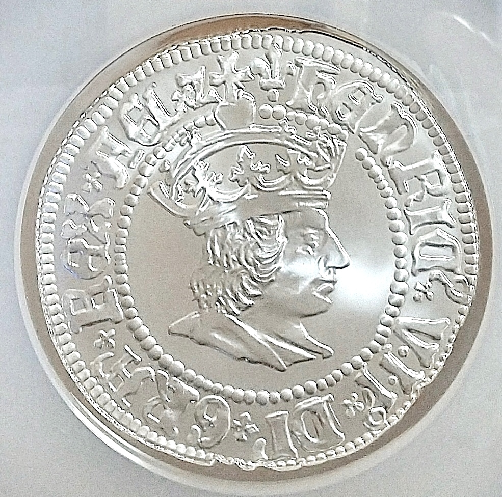 2022年 イギリス 英国君主 ヘンリー7世 10ポンド 5オンス プルーフ 銀貨 5oz NGC PF70 ULTRA CAMEO First  Releases アンティークコイン