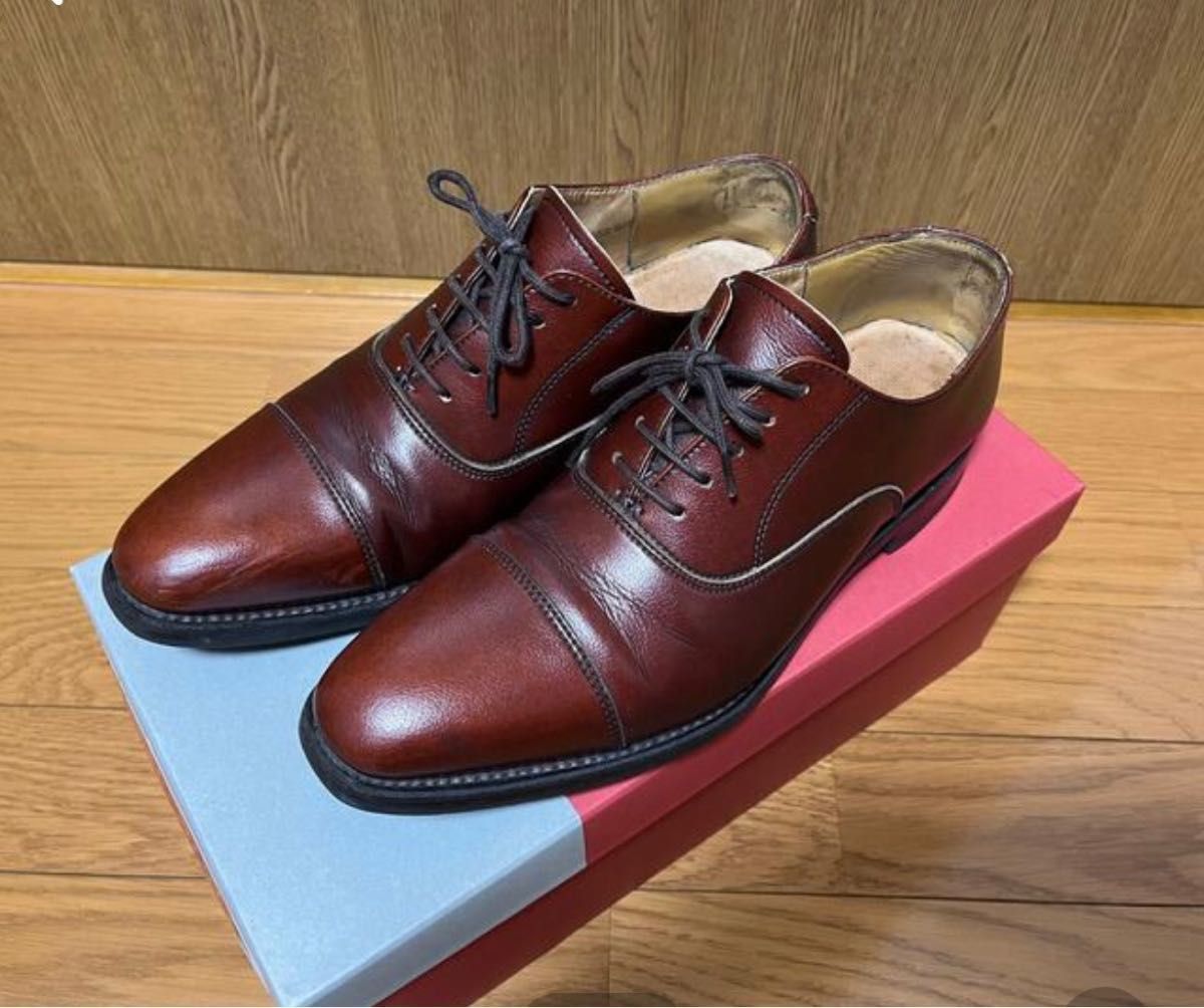 リーガル ビジネスシューズ ブラウン 25cm 紳士靴 革靴|PayPayフリマ