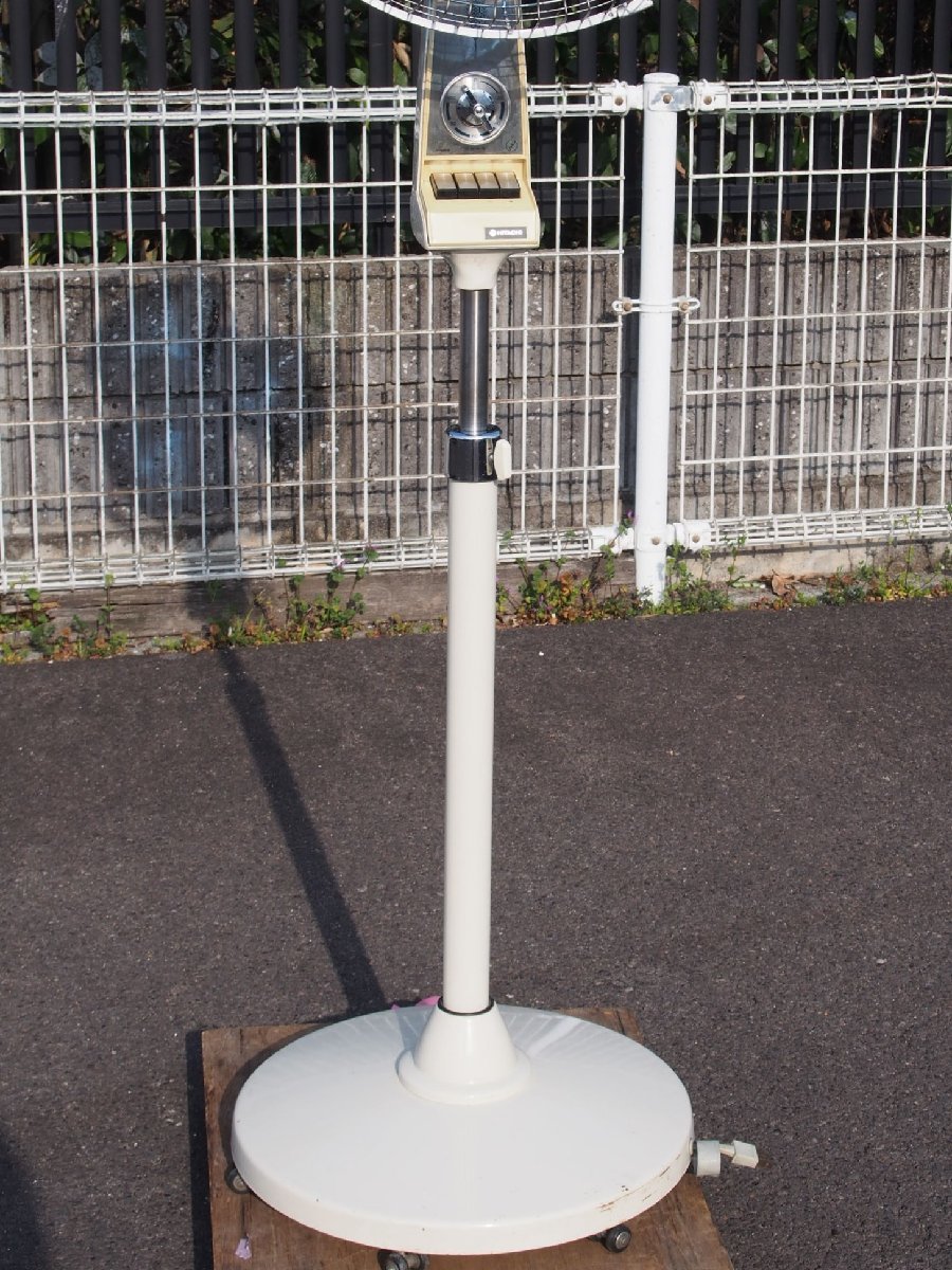 稀少 日立 HITACHI D-854 扇風機 40cm羽根 海外で大人気 Yahoo!オークション - 動作OK HITACHI/日立 扇風機 S-40CE 3枚