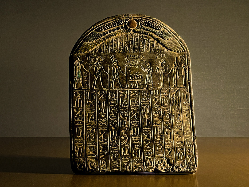 本物保証】古代エジプト 死者の書 象形文字 レリーフ 考古学 副葬品