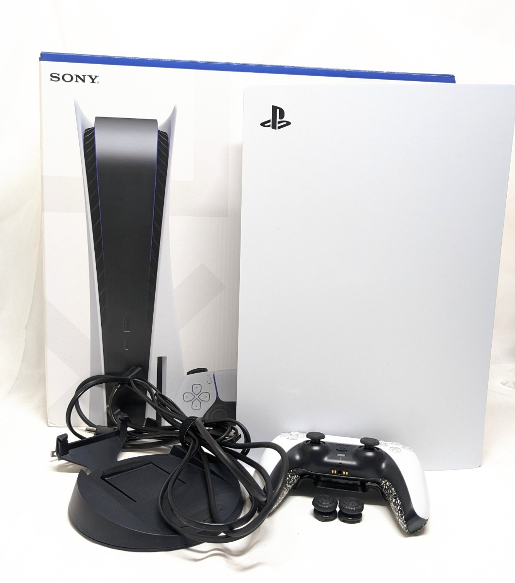 極美品】PS5 PlayStation5 一式 箱付き 動作良好 SONY 背面ボタン付き