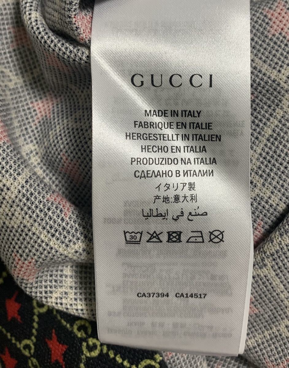 新品 未使用 グッチ メンズ 半袖 ポロシャツ S〜M サイズ GUCCI